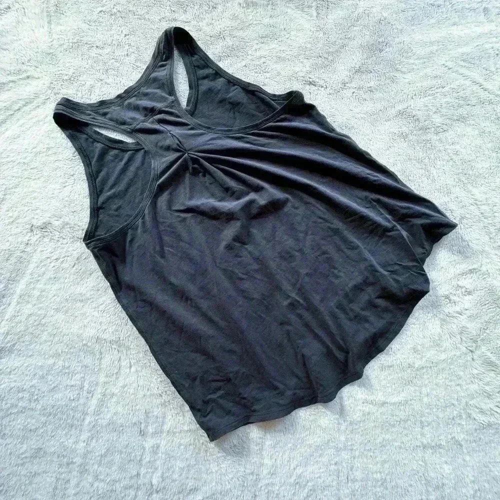 lululemon athletica Black Racerback Tank Top